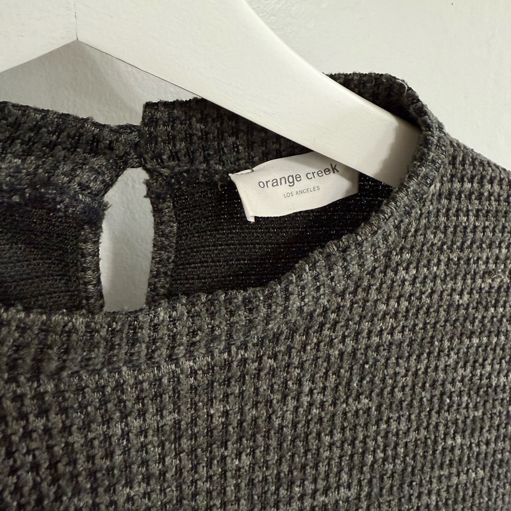 Orange Creek Black and Gray Women's Dress - Picture 3 of 4
